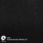 Arlon Premium Wrap Black Metallic Gloss 1.52m x25m