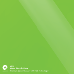 Arlon Premium Wrap Electric Lime 1.52m